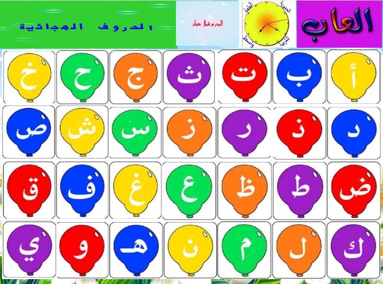 حروف الهجاء العربية , اللغه العربيه وحروفها - رسائل حب