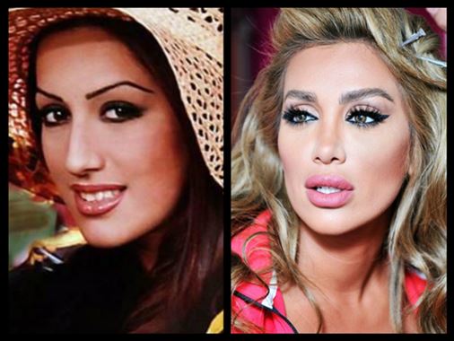 مايا دياب قبل التجميل - اغرب صور للفنانه الجميله 5921 3