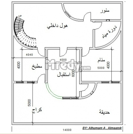 خرائط منازل 100م - اروع التقسيمات لمنازل متوسطه المساحه 6525 3