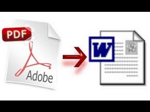 تحويل ملف Pdf الى Word - كيف يمكنك التحويل الى ورد 458 1