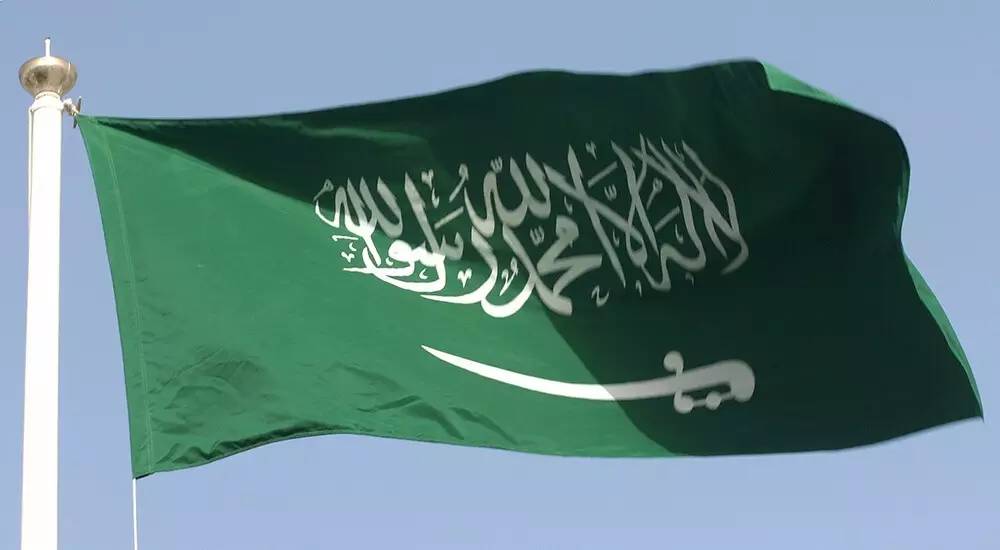 علم المملكة العربية السعودية الروضة الافتراضية