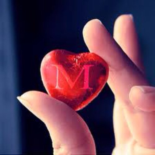 صور حرف m , صورة بحرف M رسائل حب